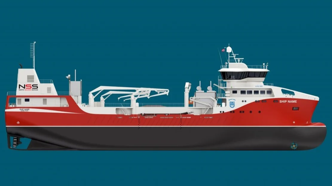 HAV NES North Salmon Service illustrasjon hav gorp