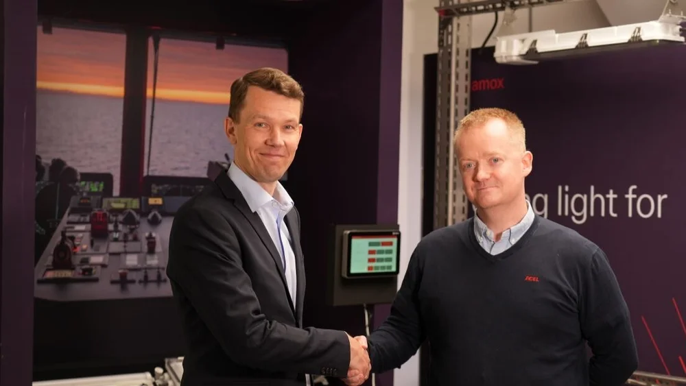 Tommy Stranden Glamox Anders Vedlog ACEL foto acel