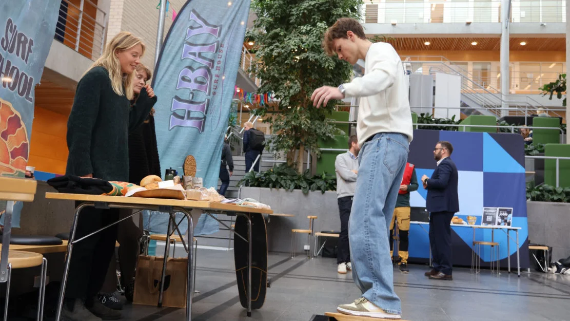 Studentarr ntnu fv Terese Sorli Henriksne Martine Rypdal Flolo og Victor Denes foto Ogne