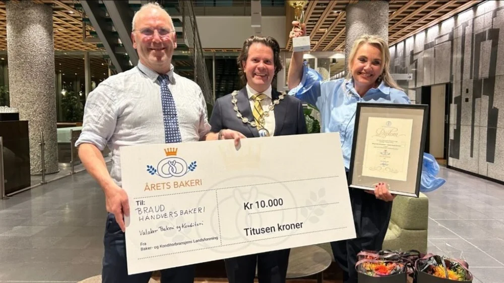 Valaker pris Alf Roren Carl Fredrik Samson Liv Valaker Roren foto Solveig Lygre BKLF