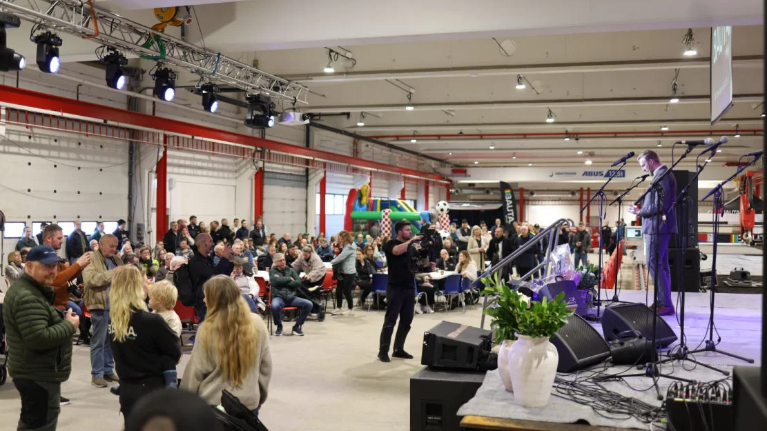 Gjermund Kvernmo Langset opning Skorgen metallskjaereverksted