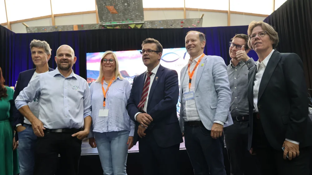 Stortingskandidatar fra More og Romsdal Harry Valderhaug nr 3 fra hogre Foto Ogne