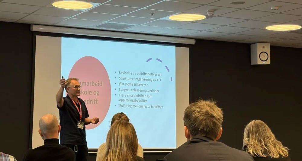 Andre Tranvag avstand ntnu utdanningskonferanse nmk foto Marius
