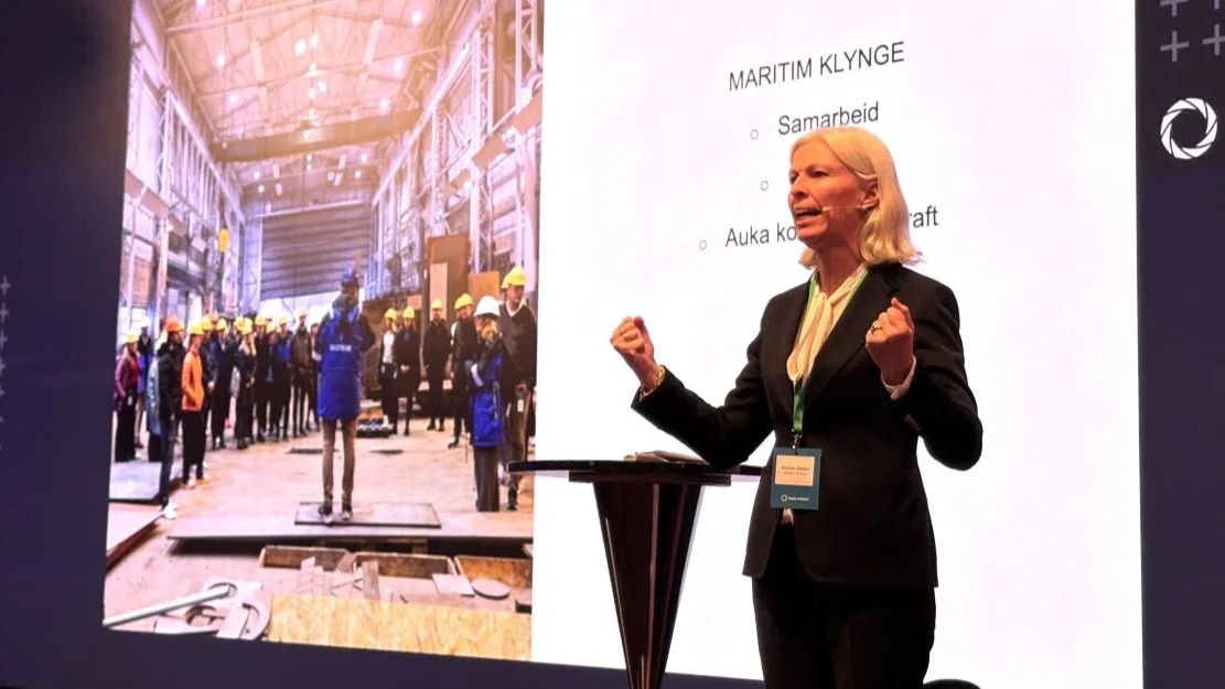 Gunvor Ulstein verftskonferansen scenen foto Marius