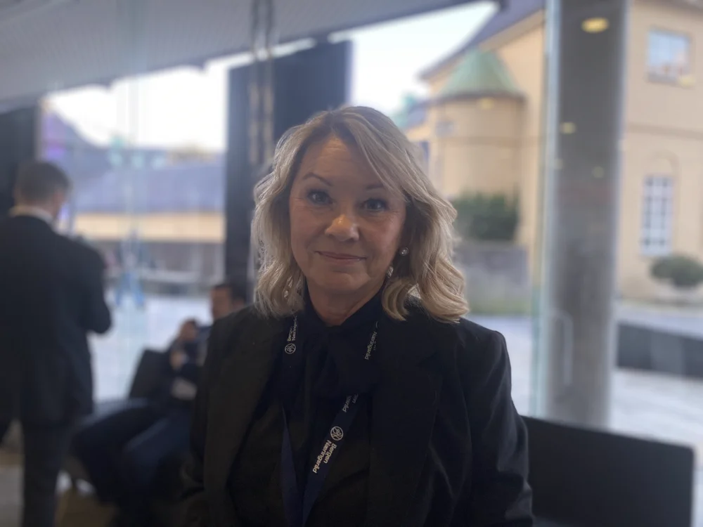Monica Mæland Bergen Næringsråd her på deres årskonferanse foto Paula