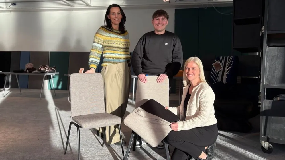 Ekornes Janne Muri Anders Eikemo Laila Helen Grebstad foto Marius