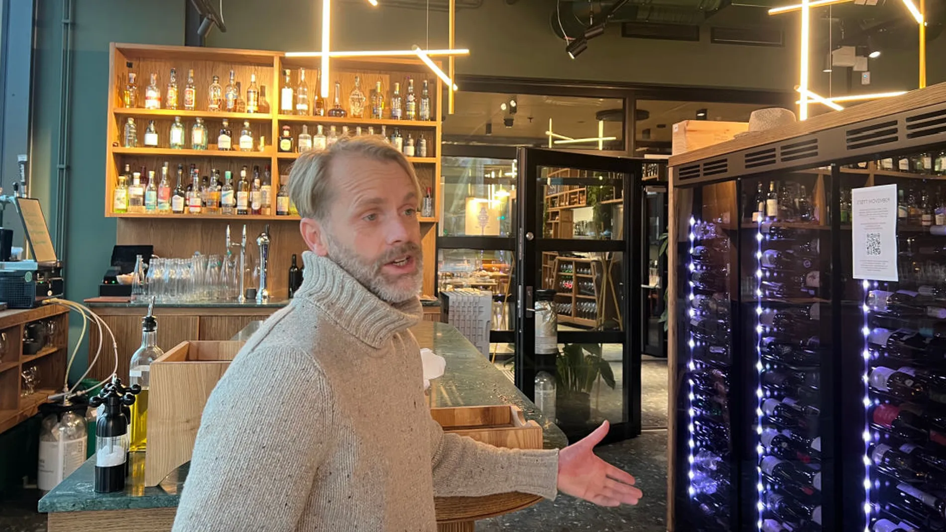 Oystein Ellingsen daglig leder og medeier i Gaptrast foro Karoline Prytz Berset 1