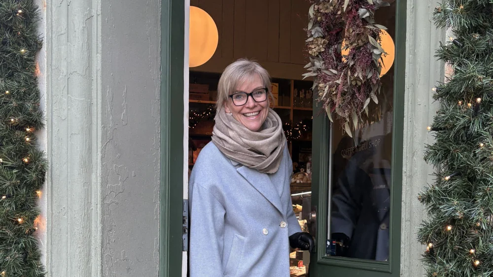 Lene Trude Solheim julebilde foto NHO 1