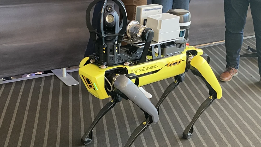 Robothund SPOT Equinor Cognite Aker BP Foto: Paula