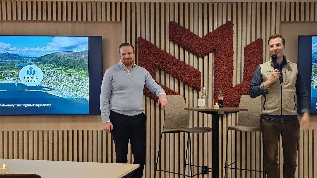 Pal Andreas Alnes Kim Lillebo foto Vekst i Hareid