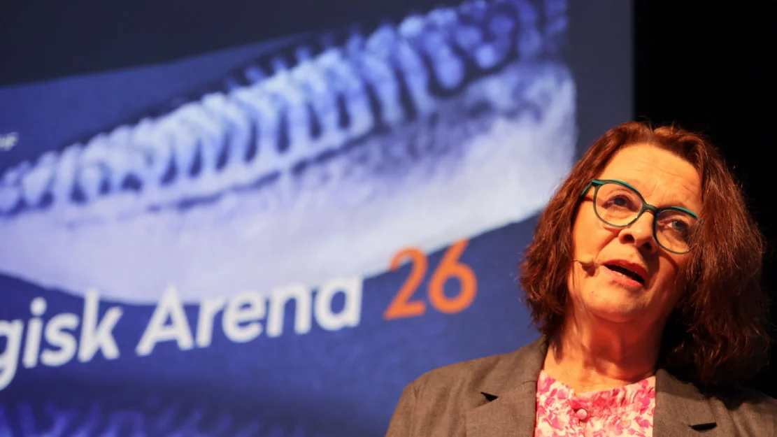 Kristina Hansen statssektreaet ap fisekidep pelagiske arena 2026 foto Ogne