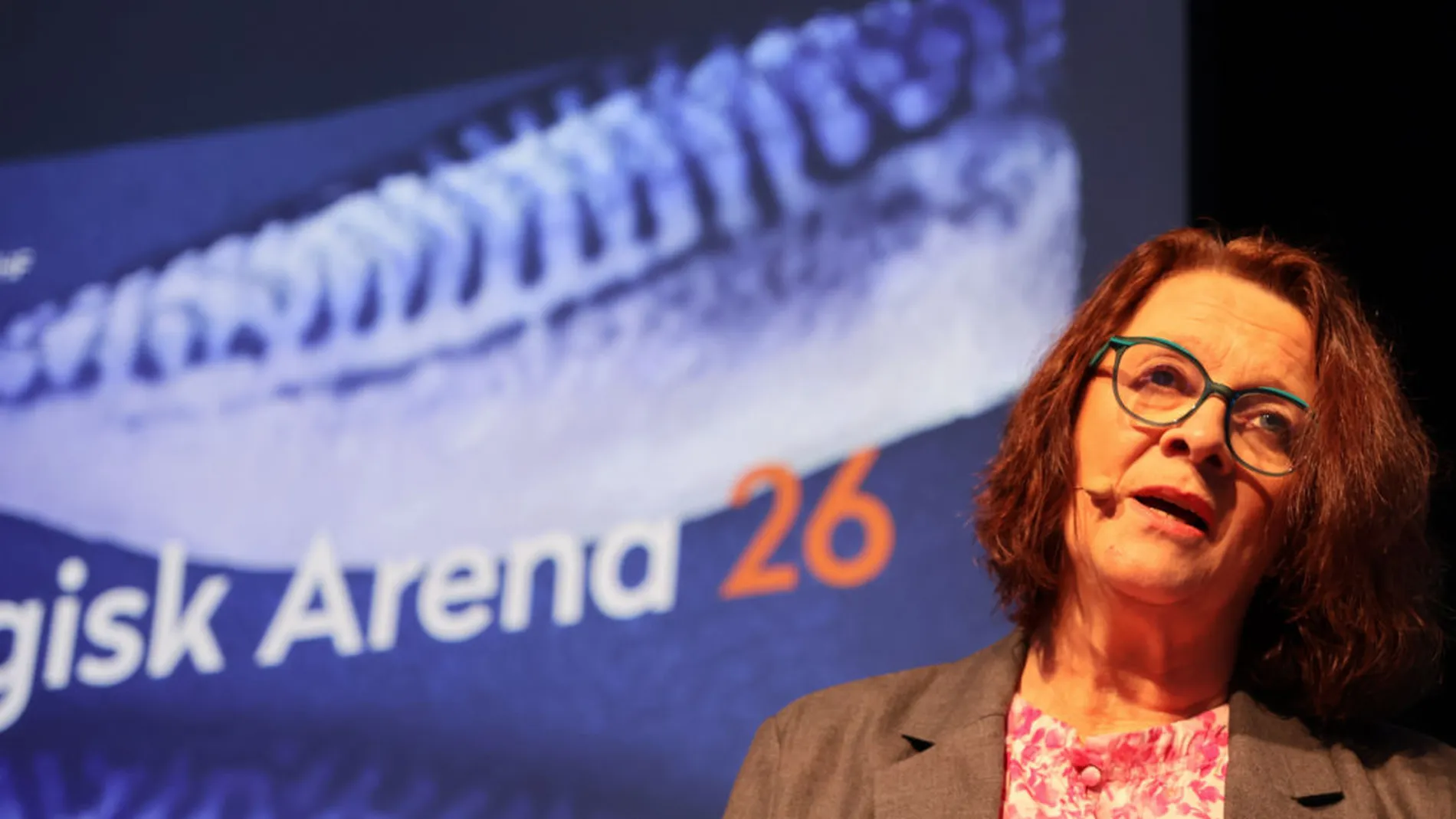 Kristina Hansen statssektreaet ap fisekidep pelagiske arena 2026 foto Ogne