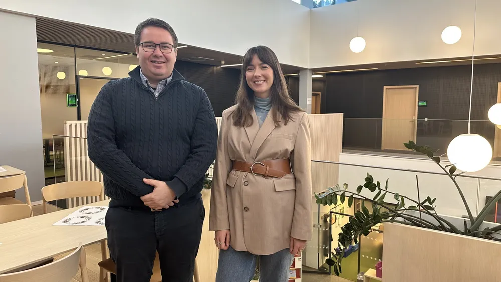 Rune Longva og Elisabeth Ulla Uksnoy