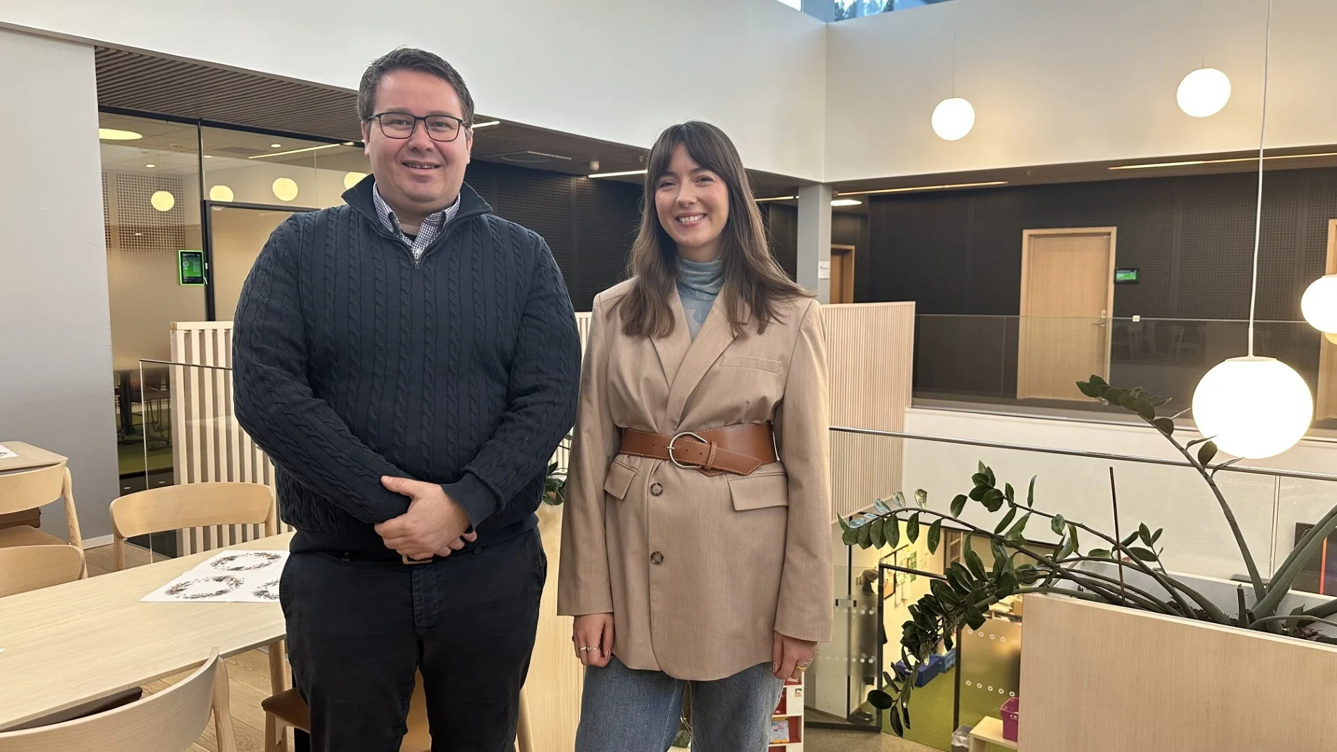 Rune Longva og Elisabeth Ulla Uksnoy