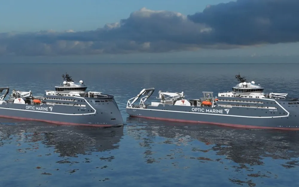 Ulstein kabelskip OMS illustrasjon ulstein design solutions