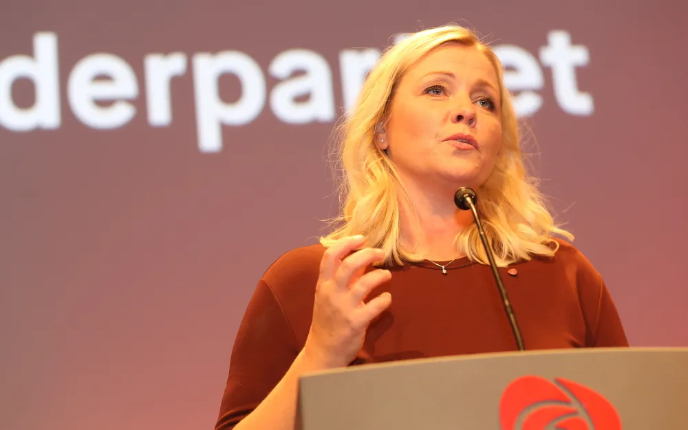 Arbeids og inkluderingsminister Kjersti Stenseng Foto Bernt Sonvisen