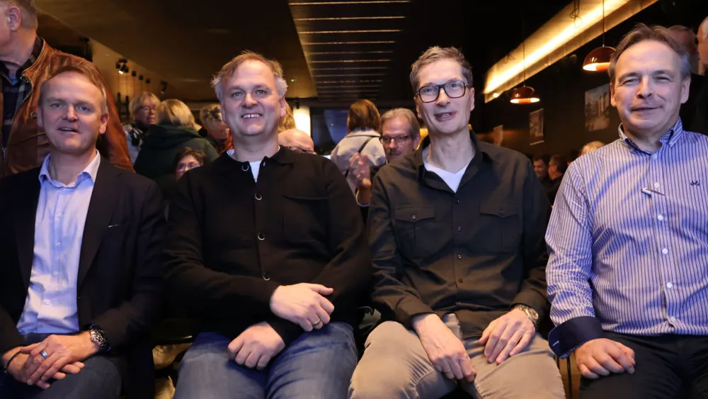 Fv Jan Endre Vartdal Sindre Vartdal Egil Giortz og Arne Johan Rebbestad foto Ogne