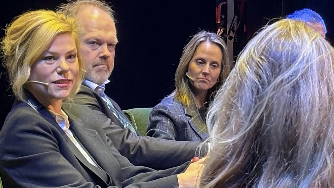 Jette F Christensen naermest haramskonferansen foto M Arius