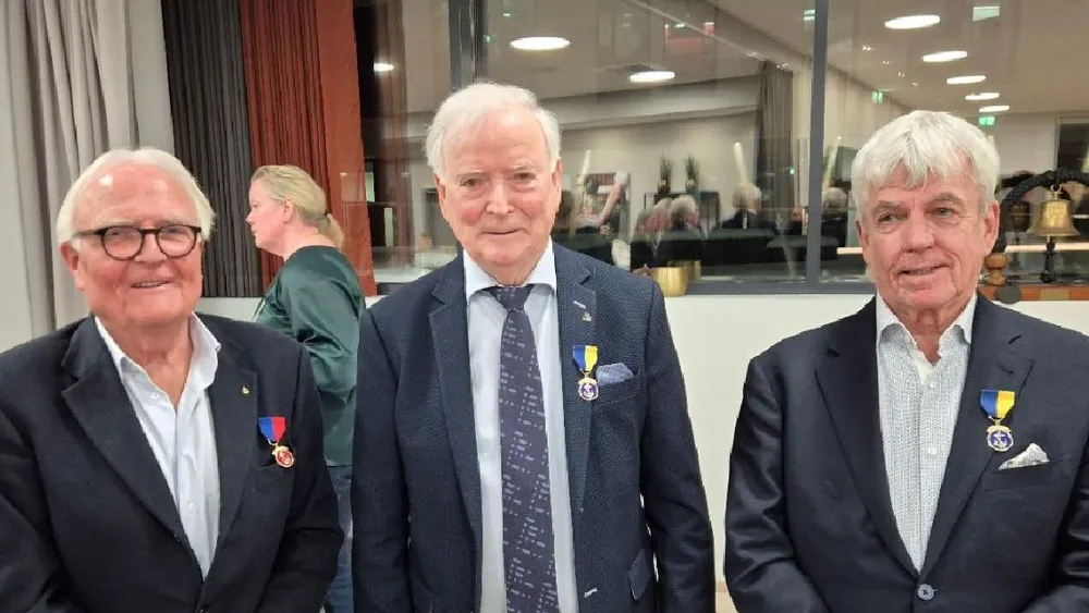 Knut Stromsheim Per Saevik Sverre Farstad arsmote Shippingklubbben 2026 foto Ole jakob Evenstad