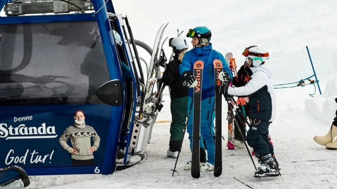 Strandafjellet gondol foto strandafjellet