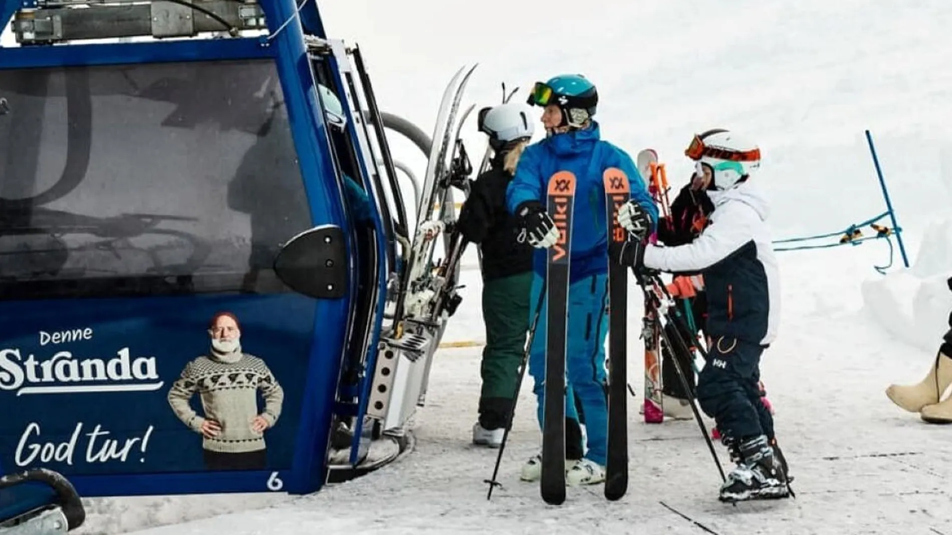 Strandafjellet gondol foto strandafjellet