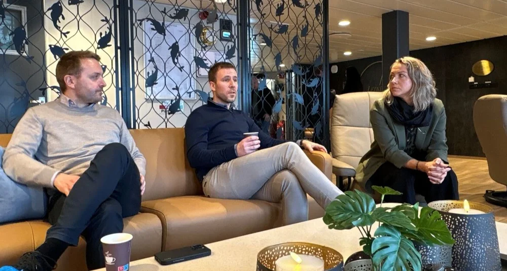 Nye Leinebris Tore Saeten Opsvik Vegard Hjelvik Lisa Leinebo Pinheiro Foto Marius