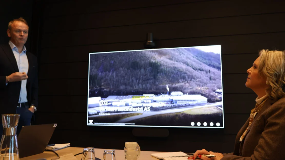 Jan Endre Vartdal og Sylvi Listhaug Vartdal Plast februar 2025 foto Ogne