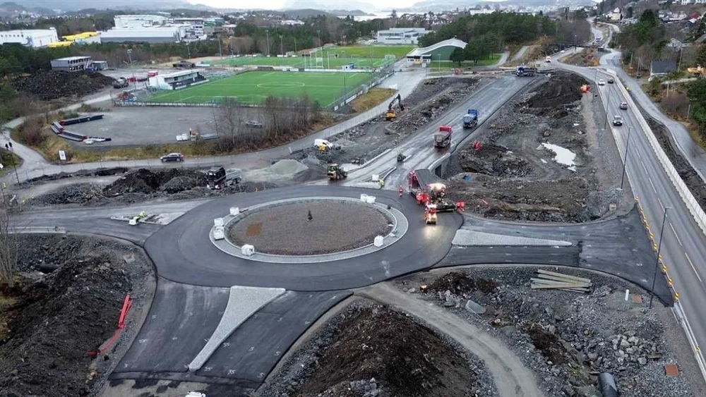 Rundkoyring blindheimstunnelen foto Eivind Finnes
