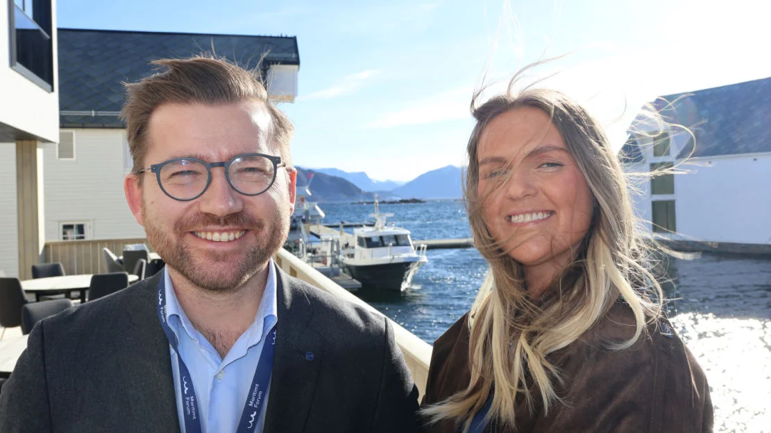 Sveinung Rotevatn Anja Halsebakk Rosenlund mars 26 Ocean Summit 26 foto Ogne