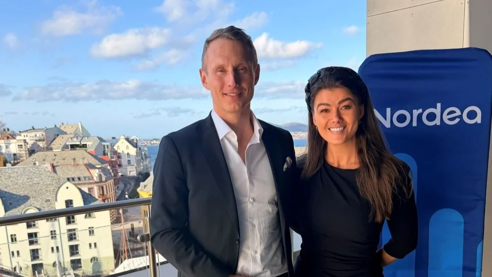 Nordea Jonas Ingebrigtsen Lill Magrett Osmundsen foto Nordea