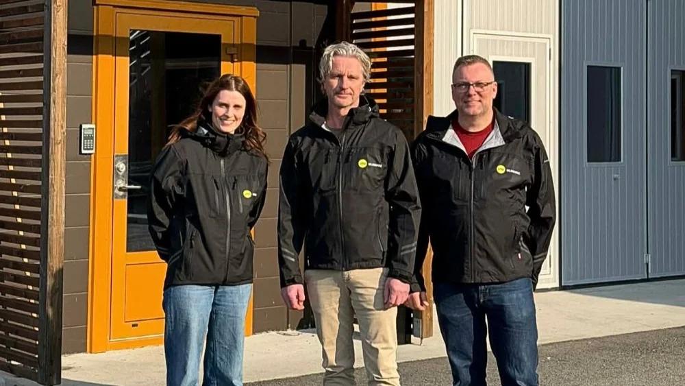 Ingvild Frafjord Frode Solend Odd Bjorn Johannessen foto Ulmatec Skipsservice