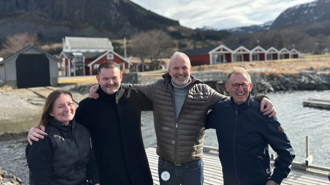 Flo Feriesenter Maria Worren Olav Worren Inge Eidem Eldar Stein Flo Foto Marius