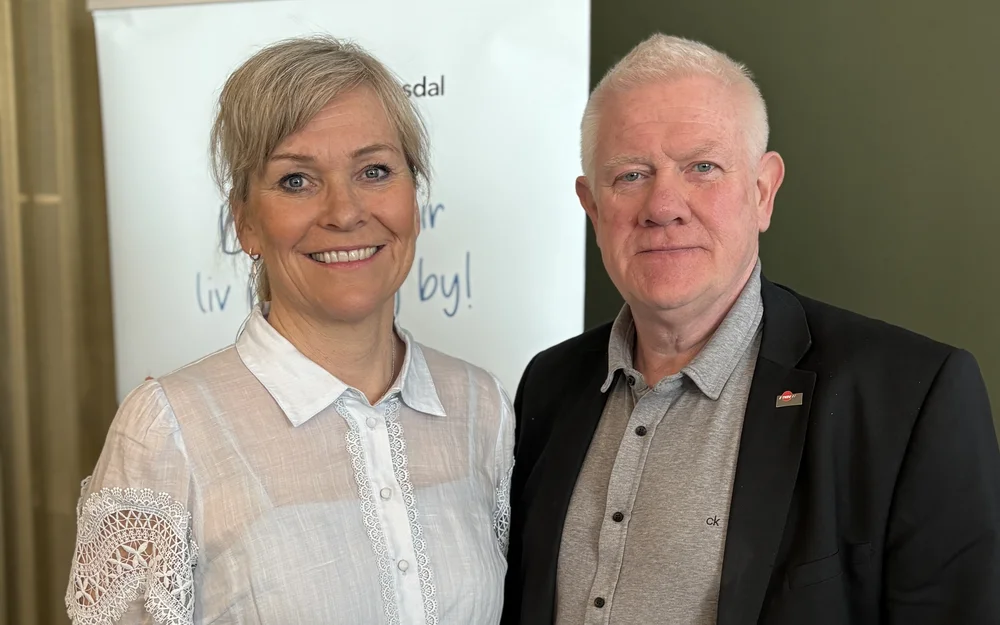 Stein Veland og Lene Trude Solheim