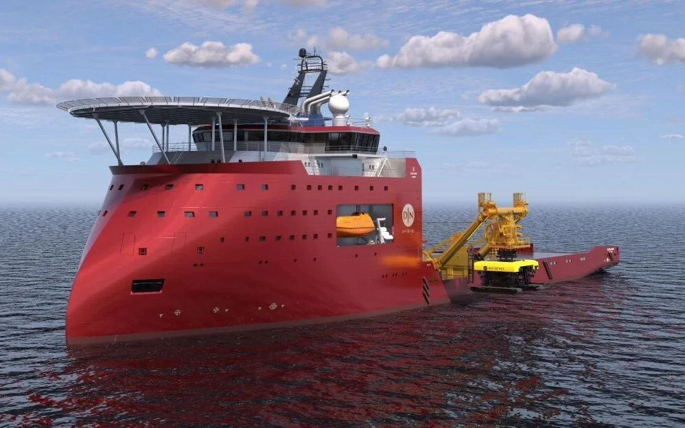 Ulstein spesialskip Jan De Nul illustrasjon Ulstein DS