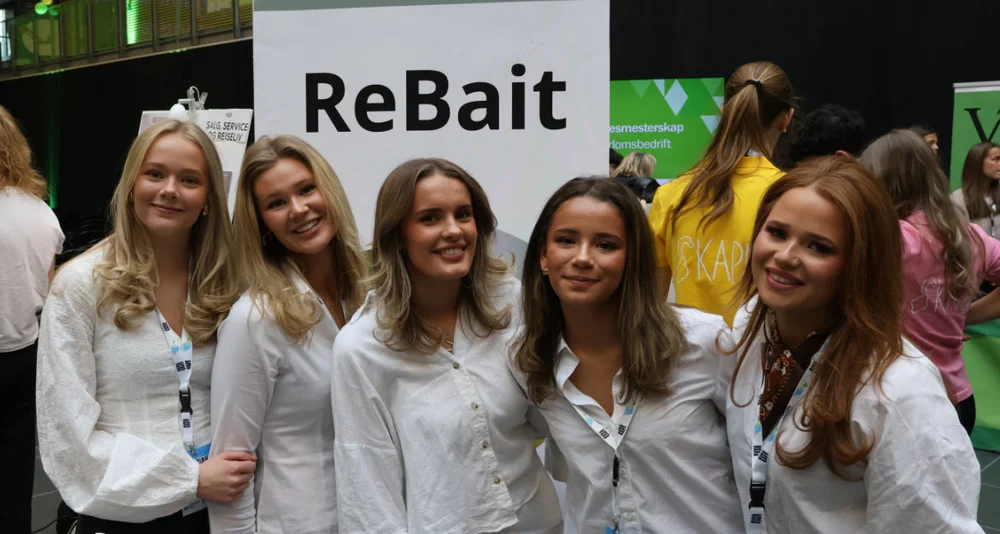 Rebait UB 2026 fv Anna Linn Rodseth Johanne Eldoy Natalie Sandvik Hana Slinning Sofie Bjerkevoll foto Ogne