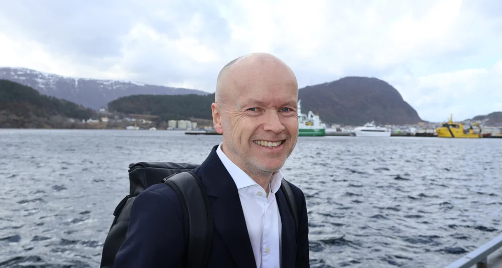 Hamnefogd Ole Christian Fiskaa i Alesundregionens Havnevesen foto Ogne