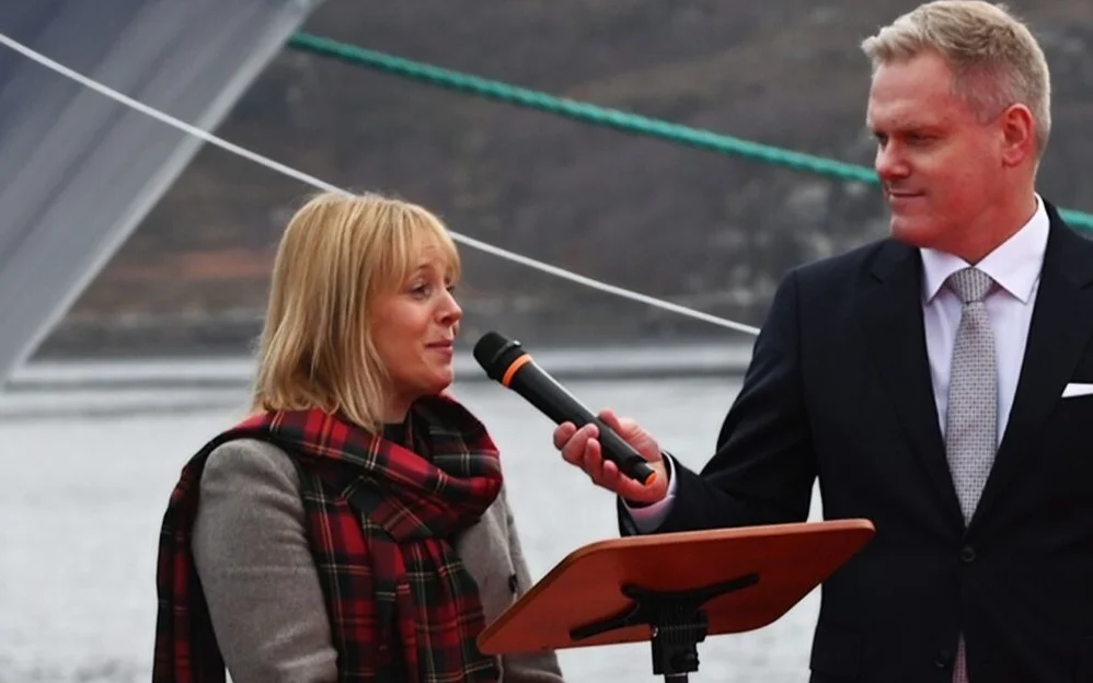 Trident dap gudmor Kerry Hadfield Arild Aasmyr foto Trident Aqua Services 1