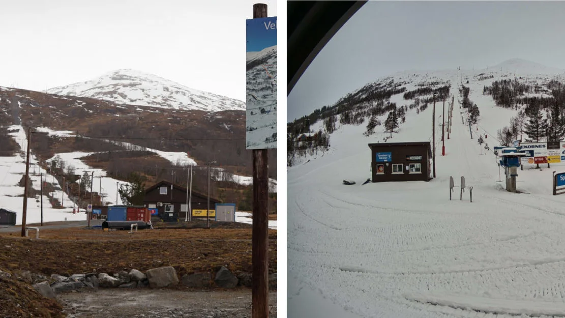 For og etter 21 og 27 mars 2026 hornindal skisenter foto Ogne Oyehaug Hornindal skisenter
