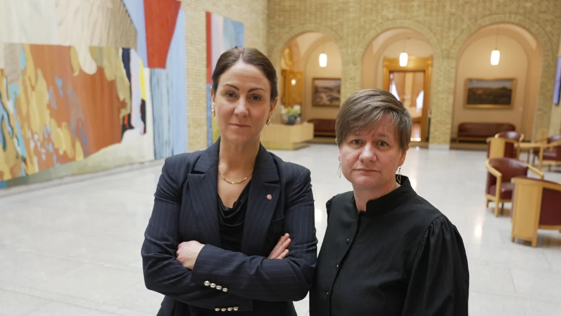 Helene Harsvik Skeibrok og Tonje Brenna foto AP 2 1