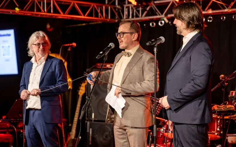 Fabrikken Teaterscene Roy Carlsen Pal Bakke Stefan Olsen apningsfest Foto Anne Marthe Vestre Berge