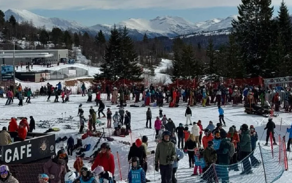 Strandafjellet Skisenter paske 2026 foto Strandafjellet skisenter