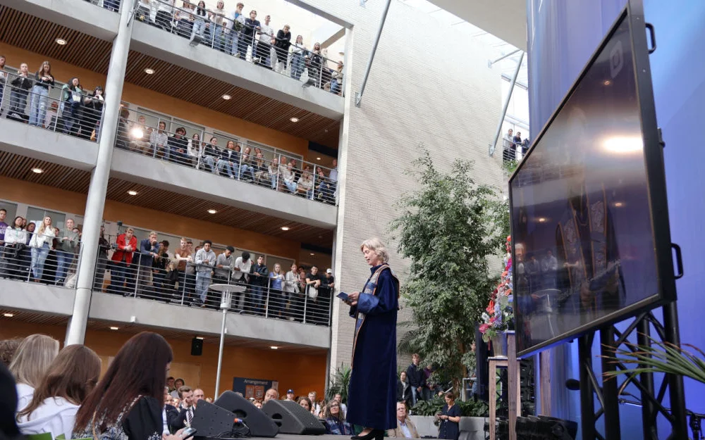 Anne Lise Major Sagen immatrikluering NTNU Alesund 2025 foto Ogne