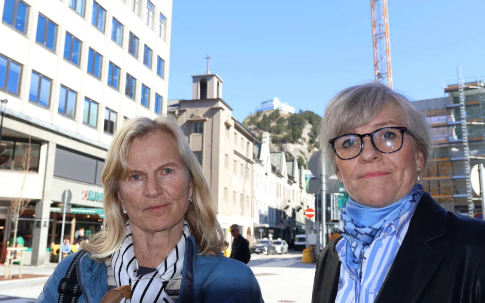 Kristin Krohn Devold og Lene Trude Solheim april 2026 foto Ogne
