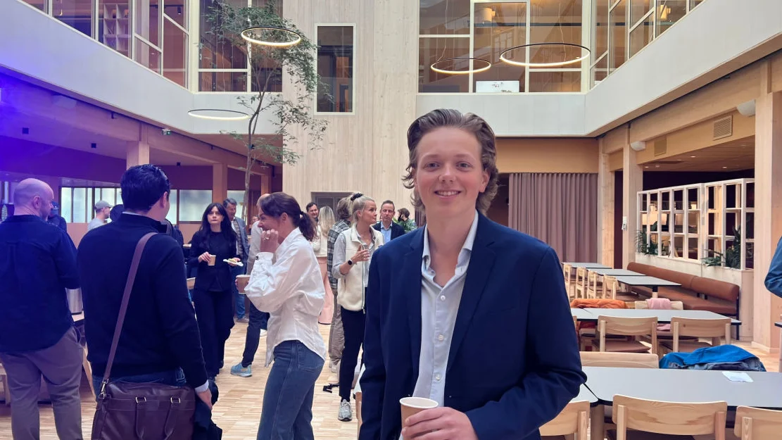 Leder for Vestland Ungdomsutvalg Marcus Andre Berntzen Askildsen