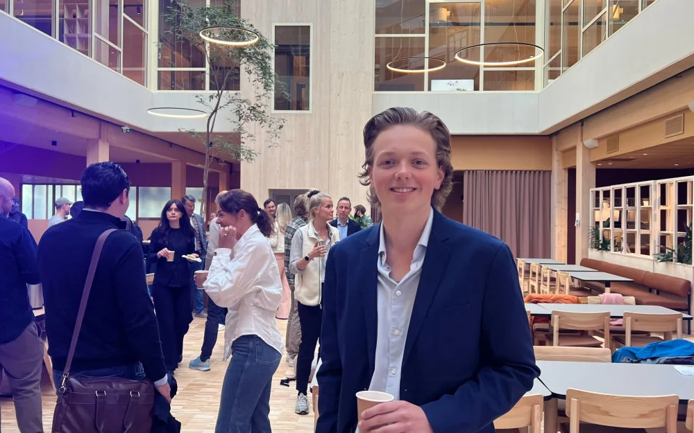 Leder for Vestland Ungdomsutvalg Marcus Andre Berntzen Askildsen