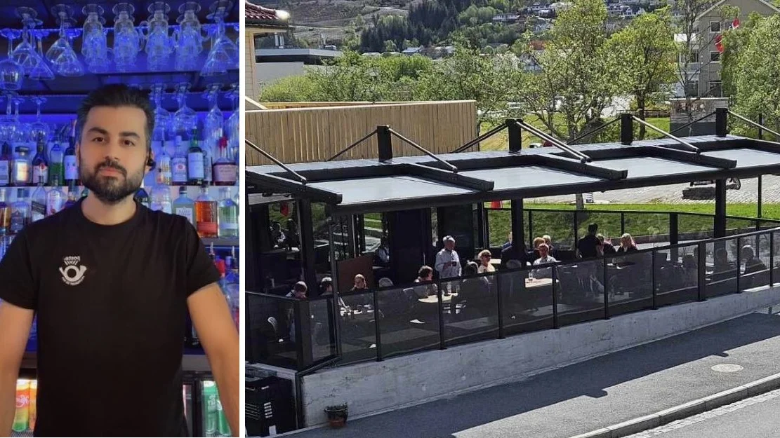 Awara Majid montasje posten restaurant og bar foto posten r og b