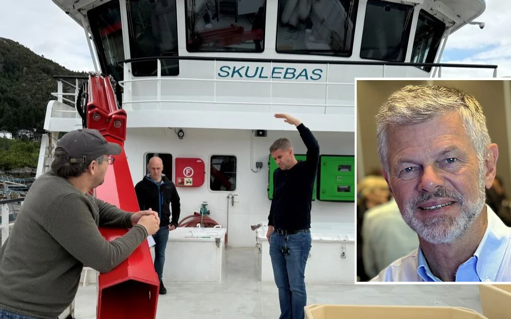 Skulebas innfelt knut flakk foto norges fiskarlag