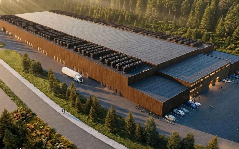 Lefdal Mine i Orsta illustrasjon Lefdal Mine Datacenter