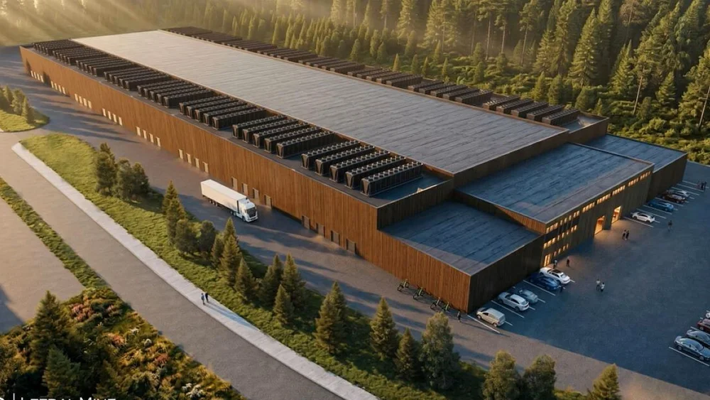 Lefdal Mine i Orsta illustrasjon Lefdal Mine Datacenter