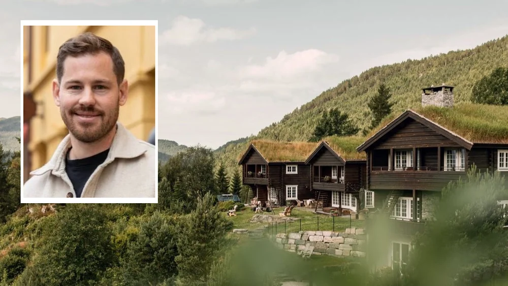Storfjord hotel innfelt Ludvig Handlykken Strom foto 62 grader nord